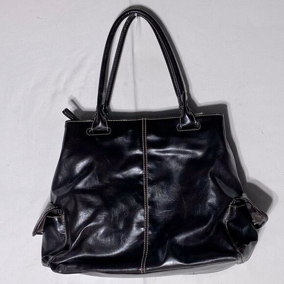 Aldo large brown faux leather purse handbag shoulder bag tote - Picture 2 of 15